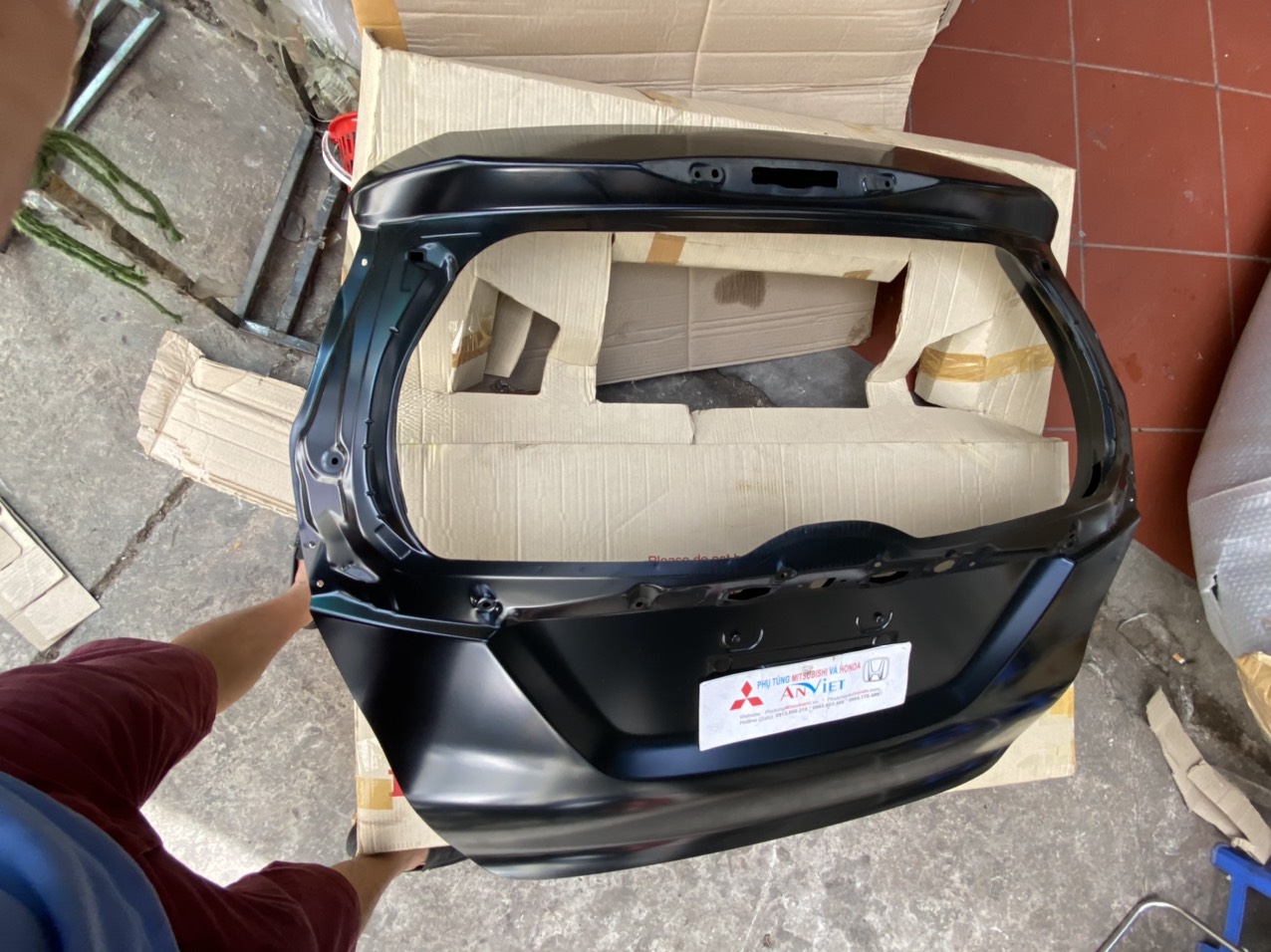 Cốp sau xe Honda Jazz